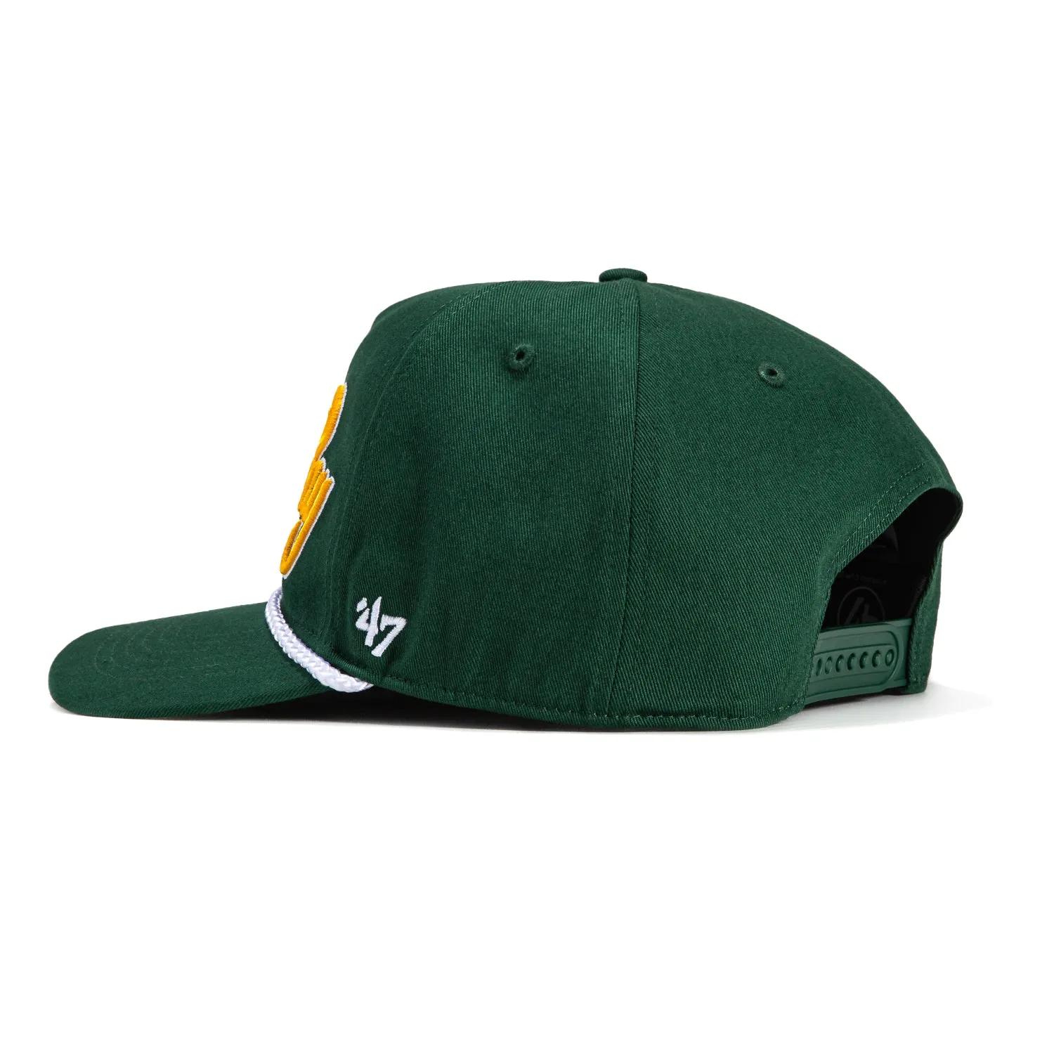 47 Brand Hitch Green Bay Packers Snapback Overhand Script Hat - Green