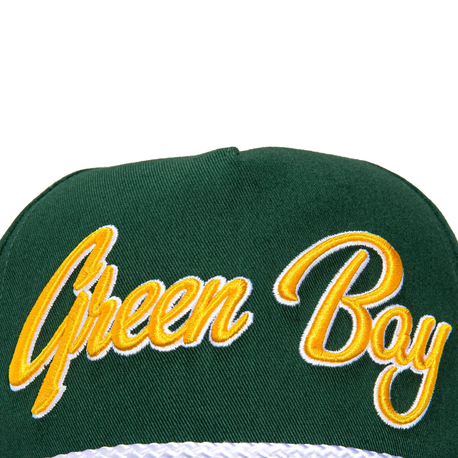 47 Brand Hitch Green Bay Packers Snapback Overhand Script Hat - Green