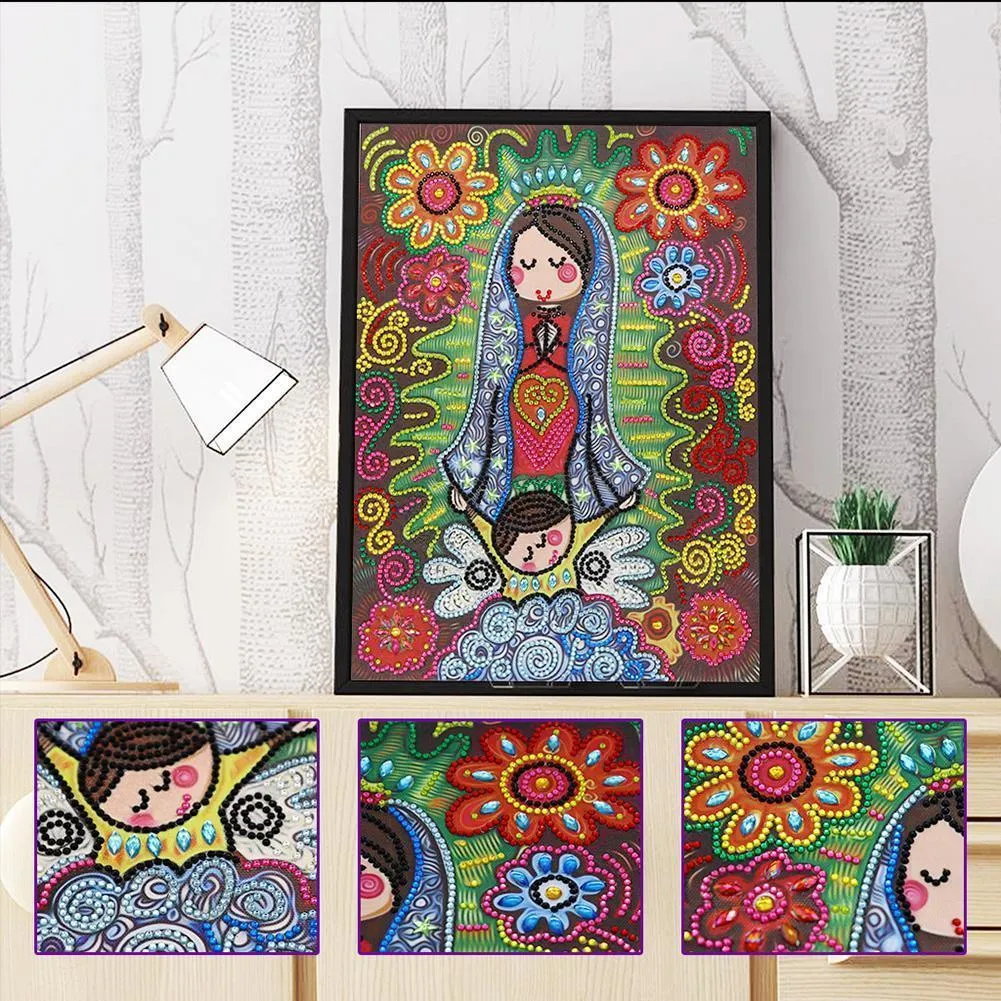 5D DIY Special Shaped Diamond Painting Child