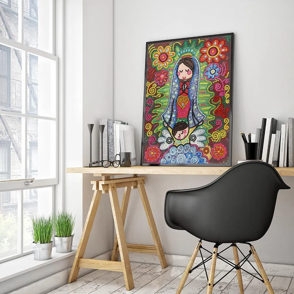 5D DIY Special Shaped Diamond Painting Child