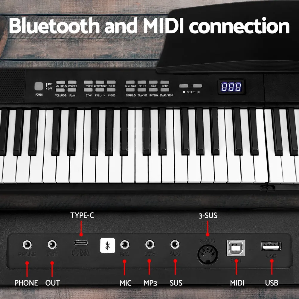 88-Key Foldable Electric Piano w/ MIDI-USB, Bluetooth - Alpha