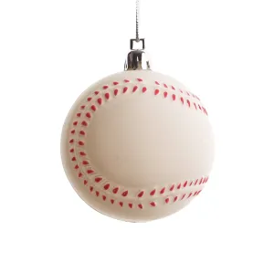 8cm Baseball Shatterproof Ornament