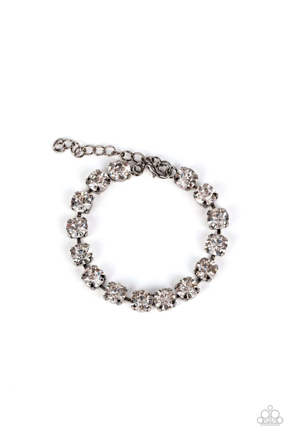 A-Lister Afterglow - Black Bracelet - Paparazzi Accessories