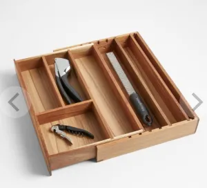 Acacia Expandable Gadget Tray