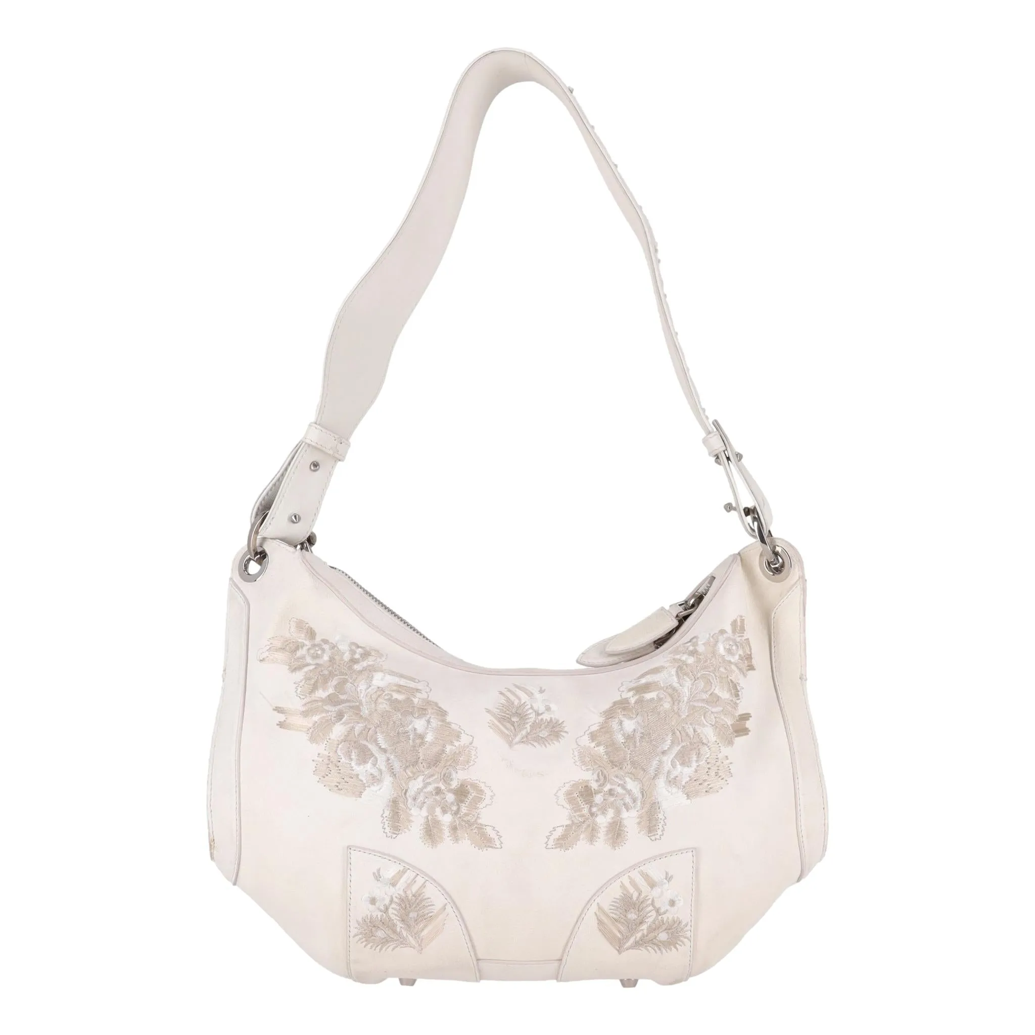 Alexander McQueen Embroidered Shoulder Bag