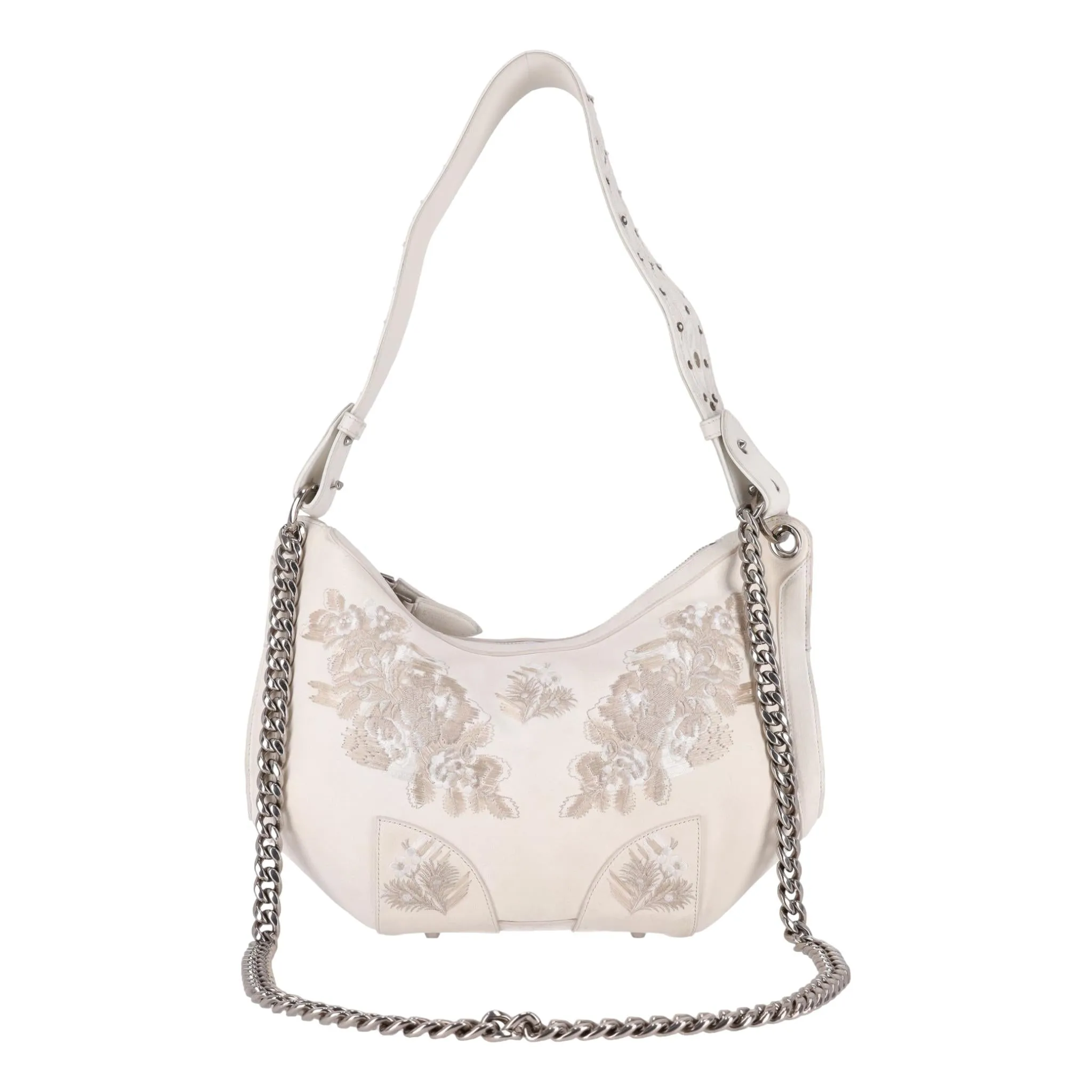 Alexander McQueen Embroidered Shoulder Bag