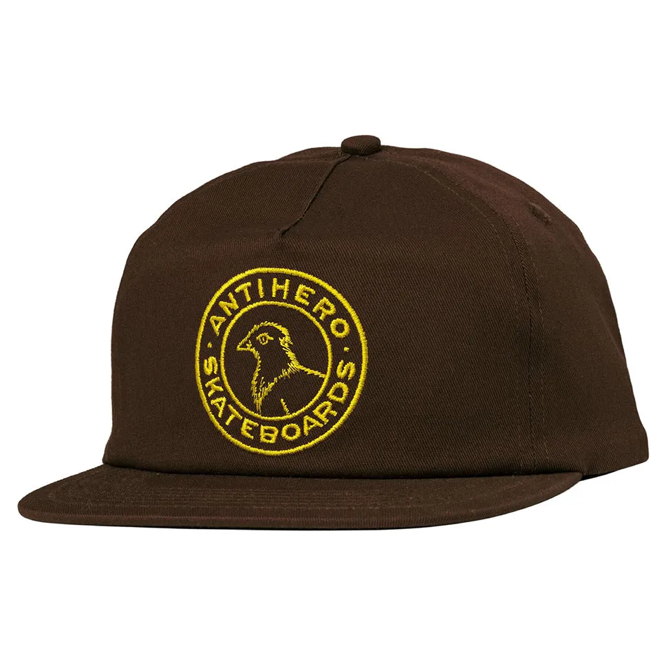 Anti-Hero Basic Pigeon Round Snap-Back Hat