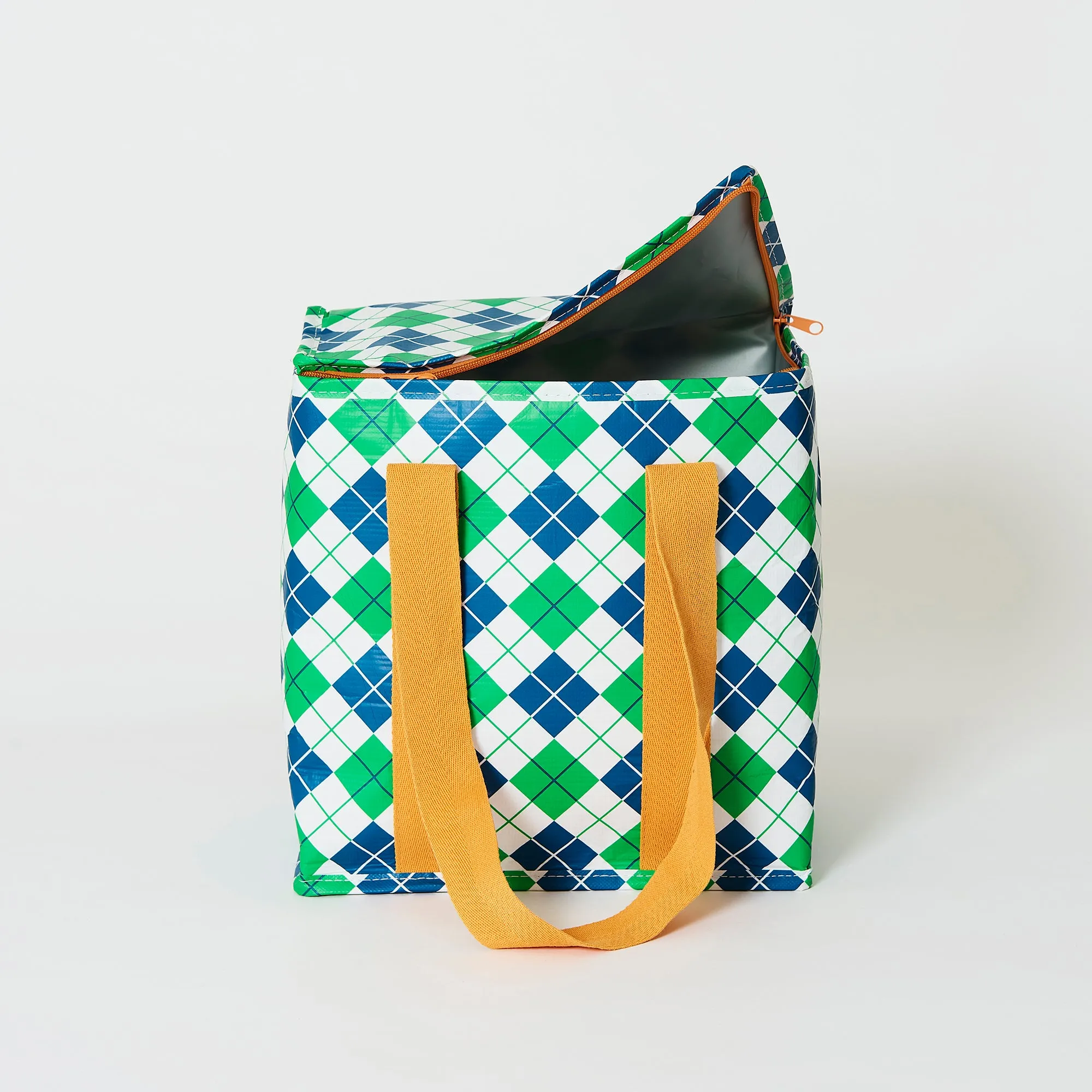 Argyle Insulated Tote