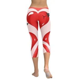 Arrow Heart Shaped Capris