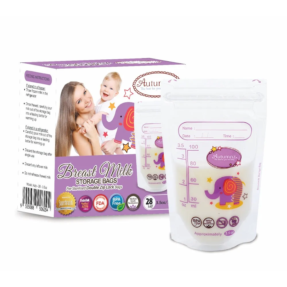 Autumnz Breast Milk Storage Bag (28pcs)