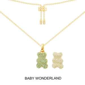 Baby Wonderland Yummy Bear (CLIPPABLE) Adjustable Necklace