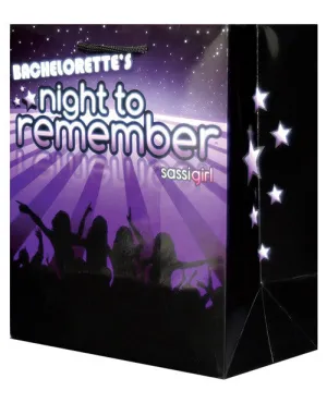 Bachelorette Night To Remember Gift Bag By Sassigirl