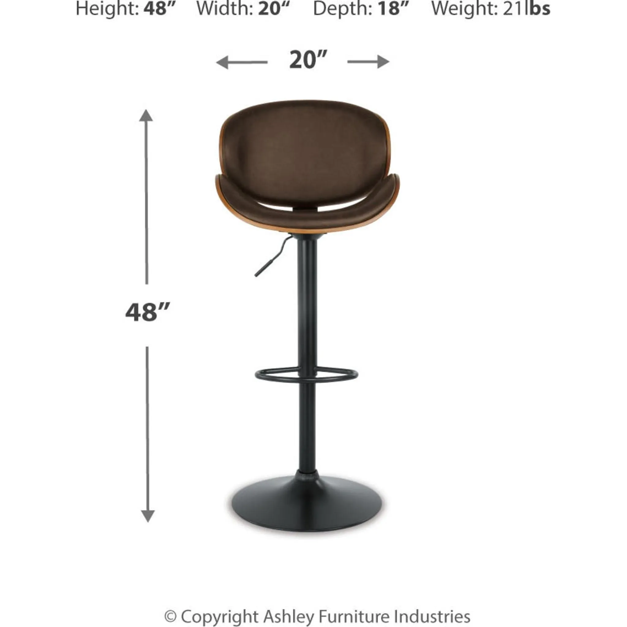 Bellatier Adjustable Height Stool