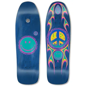 Black Label Skateboards John Lucero "STREET THING" Deck- 9.88 (Blue Stain)