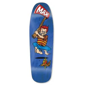 Black Label Skateboards Max Evans Axe '91 Reissue Deck - 9.625 - Assorted Stains