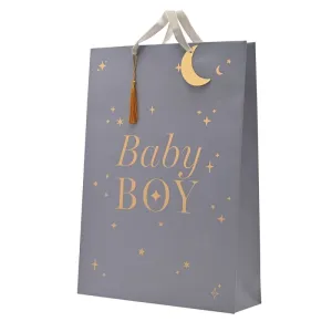 Blue Baby Boy Gift Bag- Extra Large