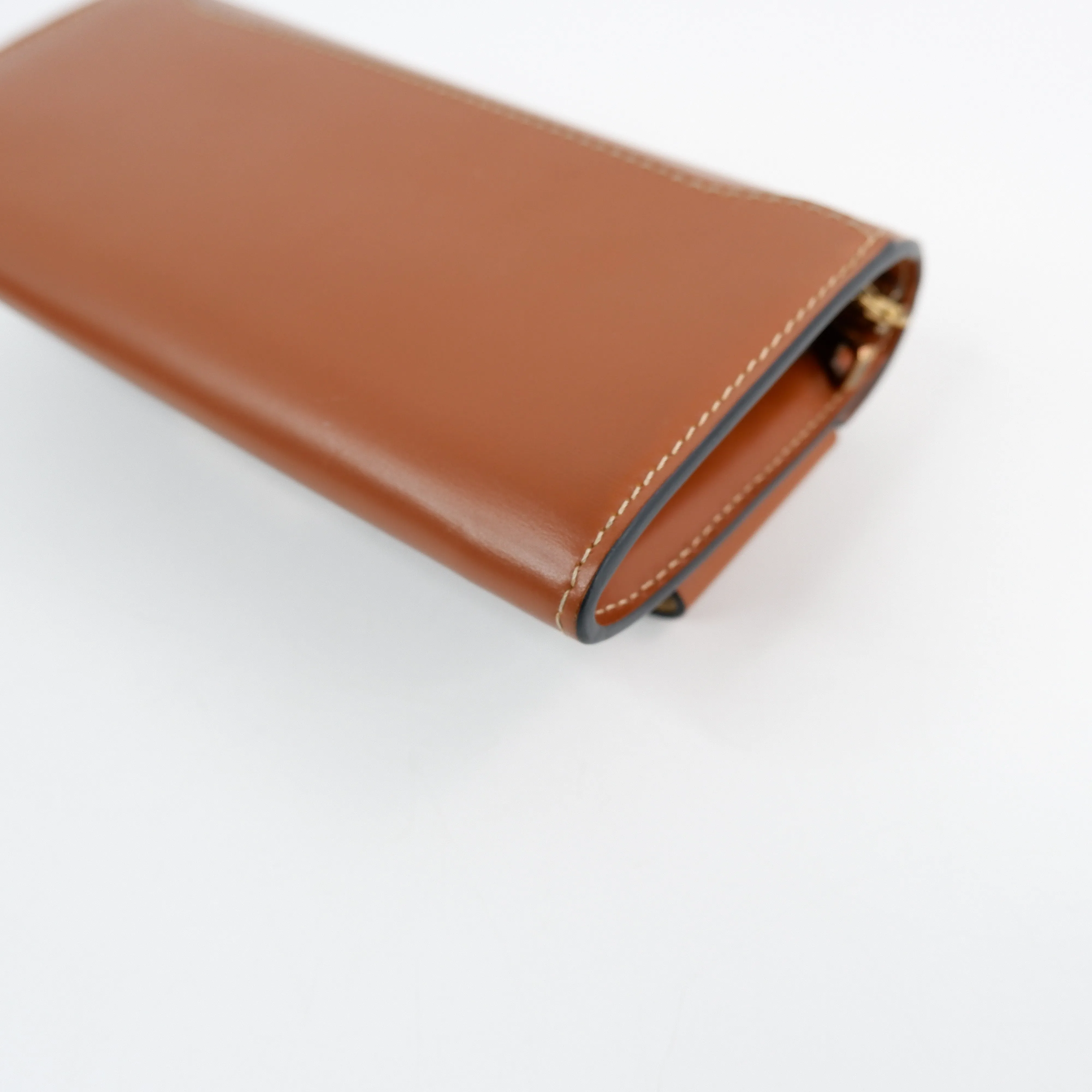 Boyy Wallet On Chain Brown