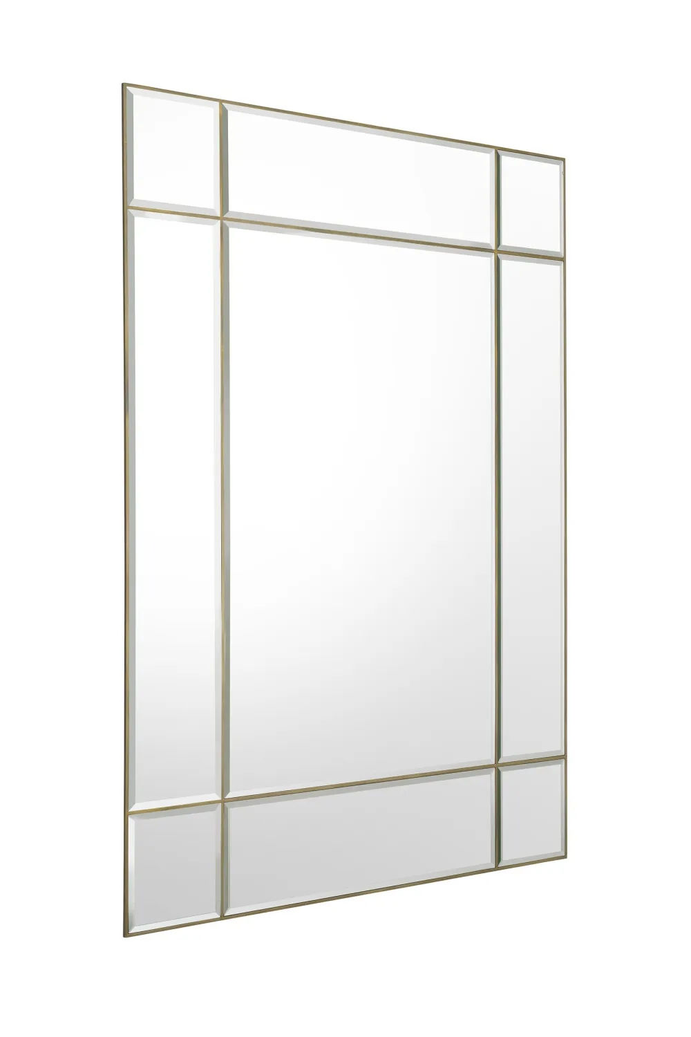 Brass Framed Bevelled Mirror XL | Eichholtz Beaumont