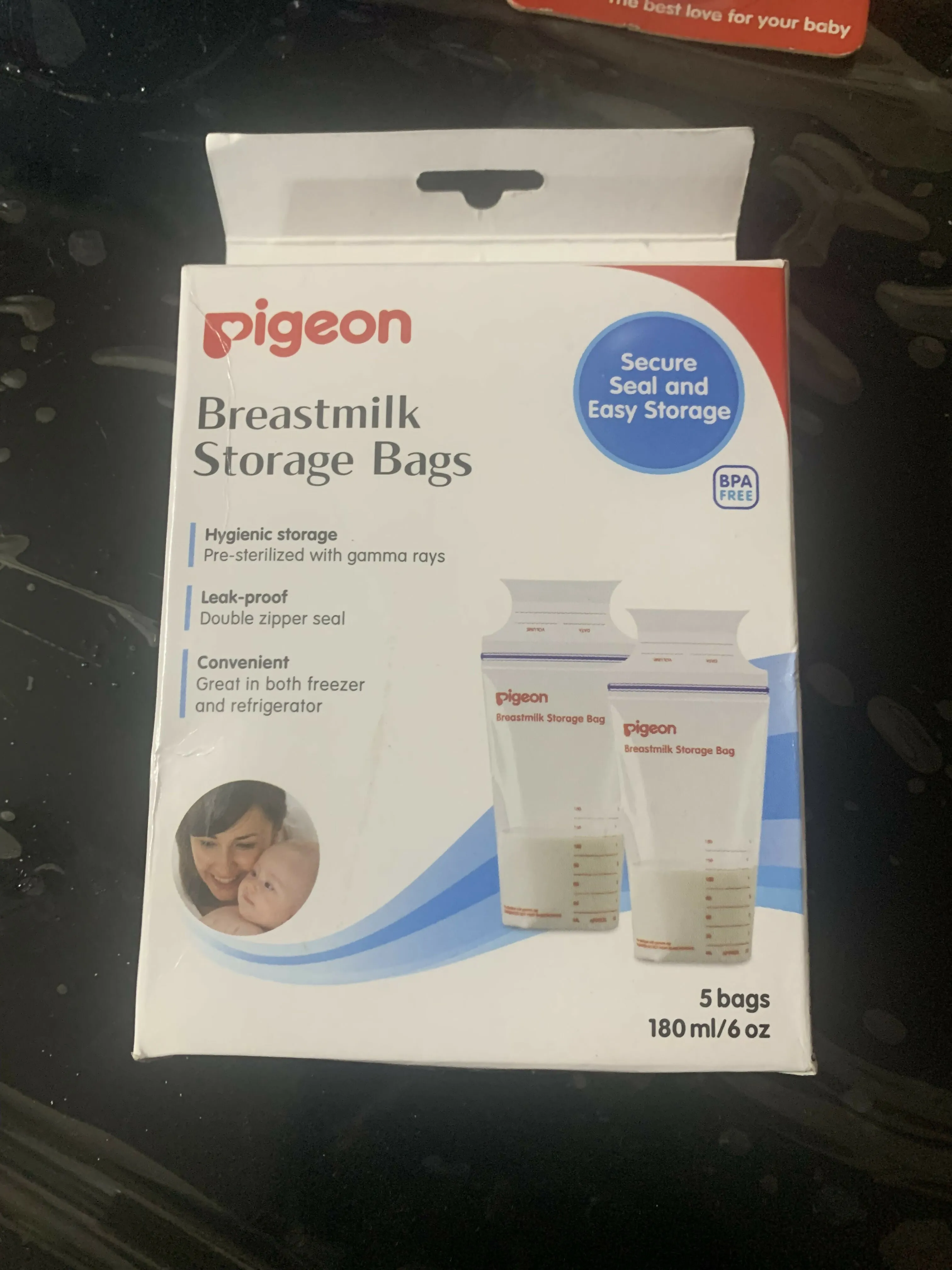 Breastmilk storage bag