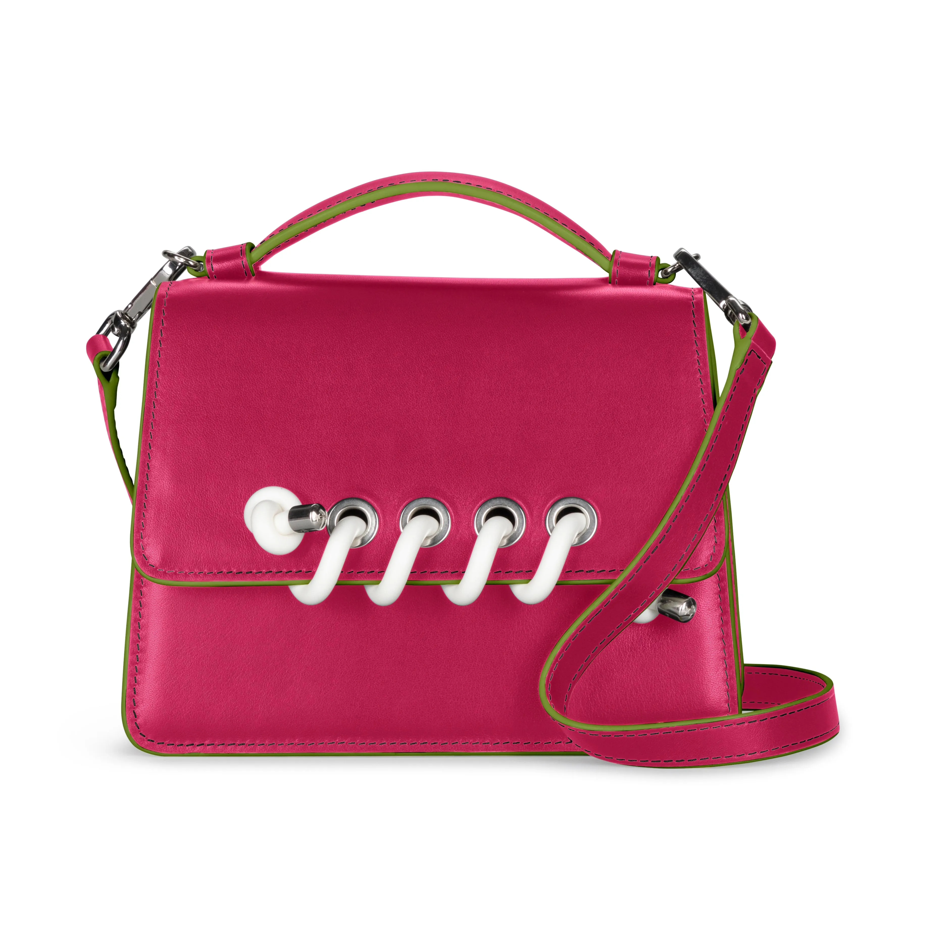 Brief Bag in Passion Pink [Customisable]