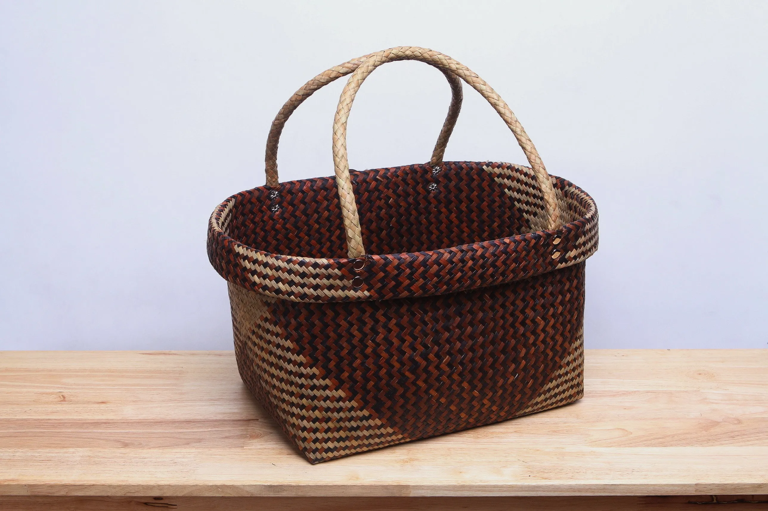 Brown Seagrass Basket