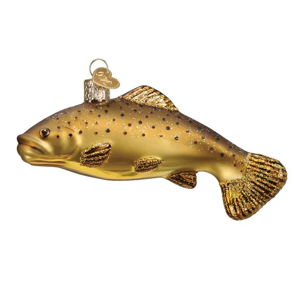 Brown Trout Ornament