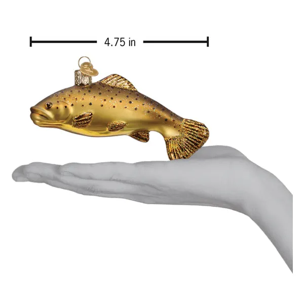 Brown Trout Ornament