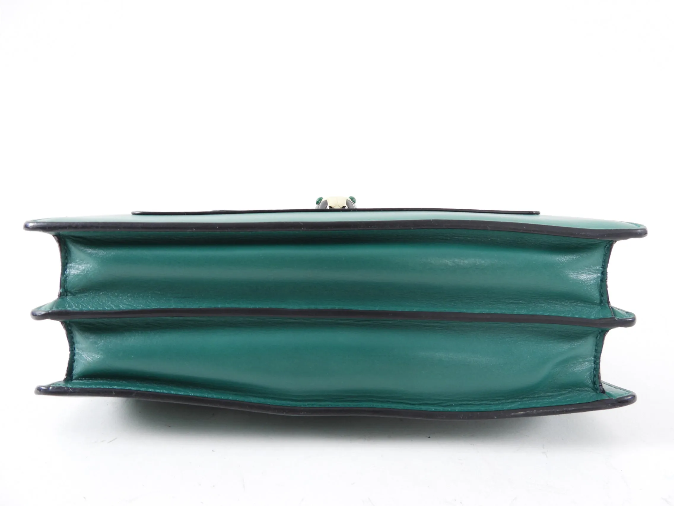 Bvlgari Serpenti Forever Green Medium Flap Bag