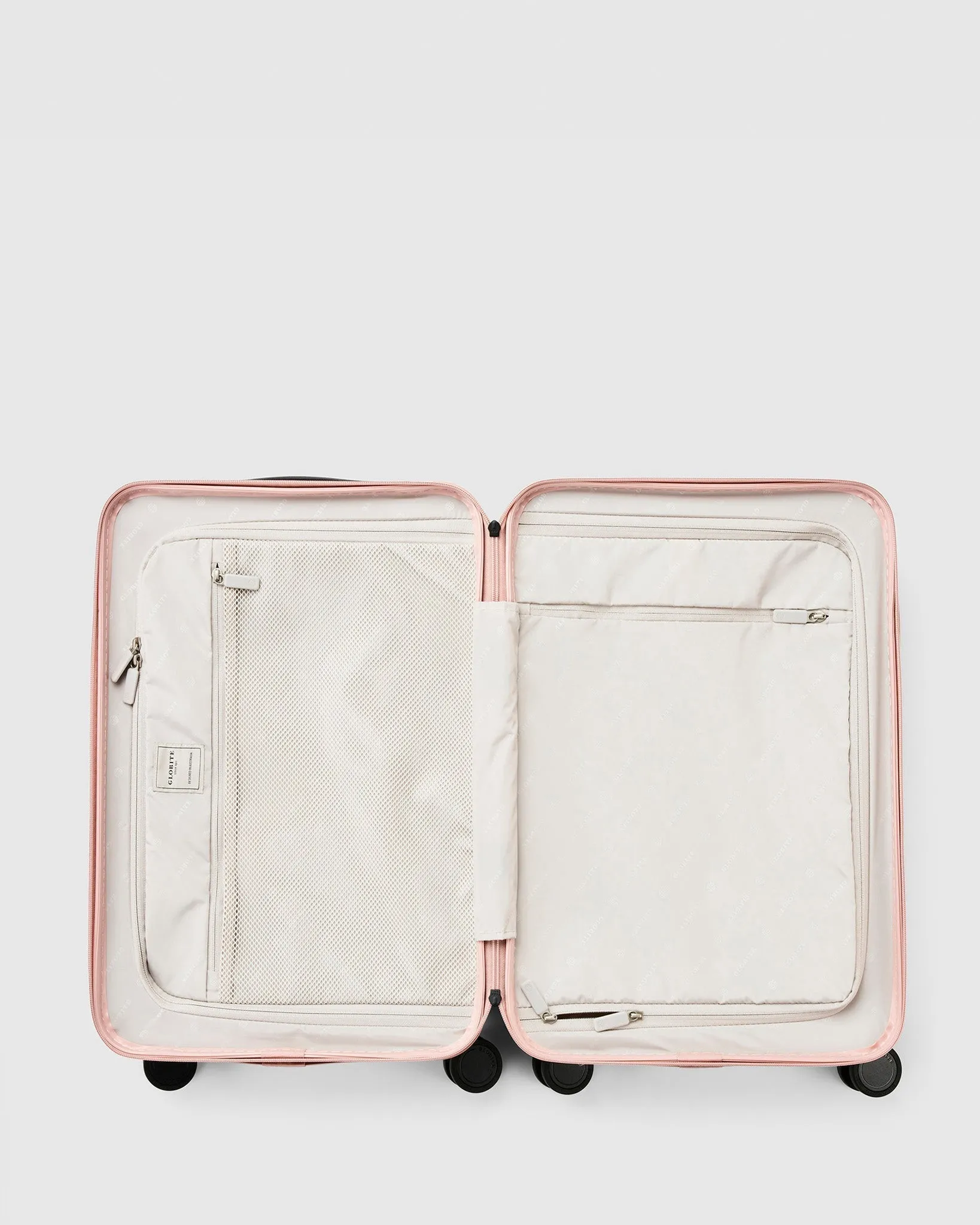 Carry On Expandable Suitcase - Whisper Pink