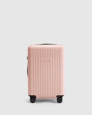 Carry On Expandable Suitcase - Whisper Pink