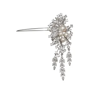 Cascading Bouquet Large Hair Pin