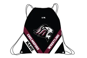 Chelmsford Youth Wrestling Sublimated Drawstring Bag