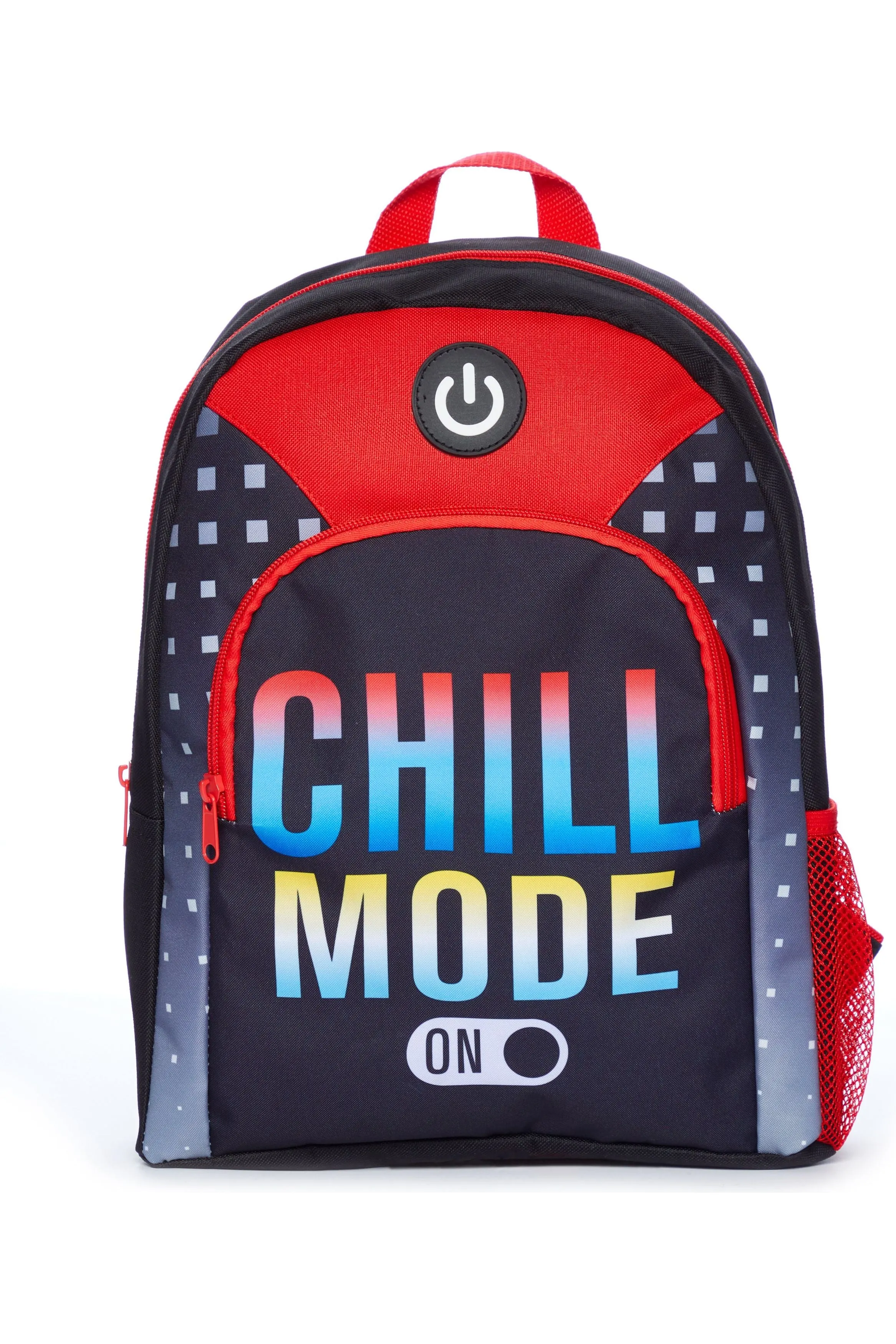 Chill Mode On Gaming School Bag, Kids Boys Gamer Backpack