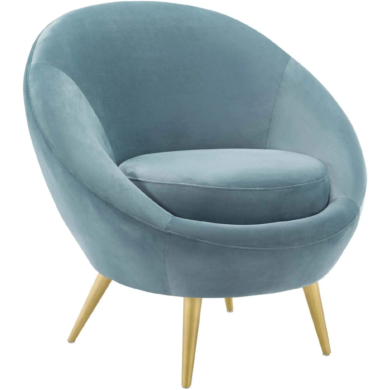 Circuit Performance Velvet Accent Chair