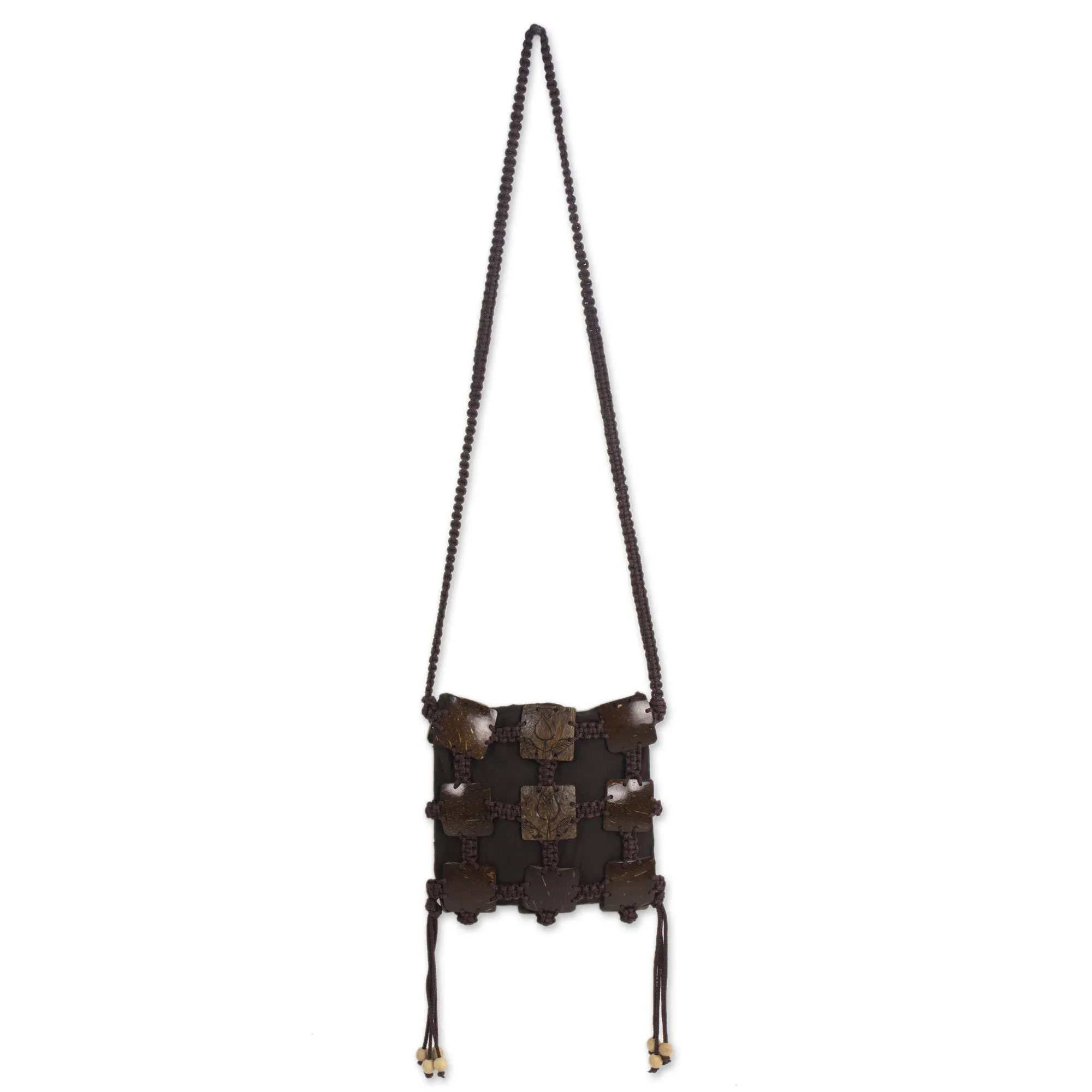 Coconut Shell Shoulder Bag