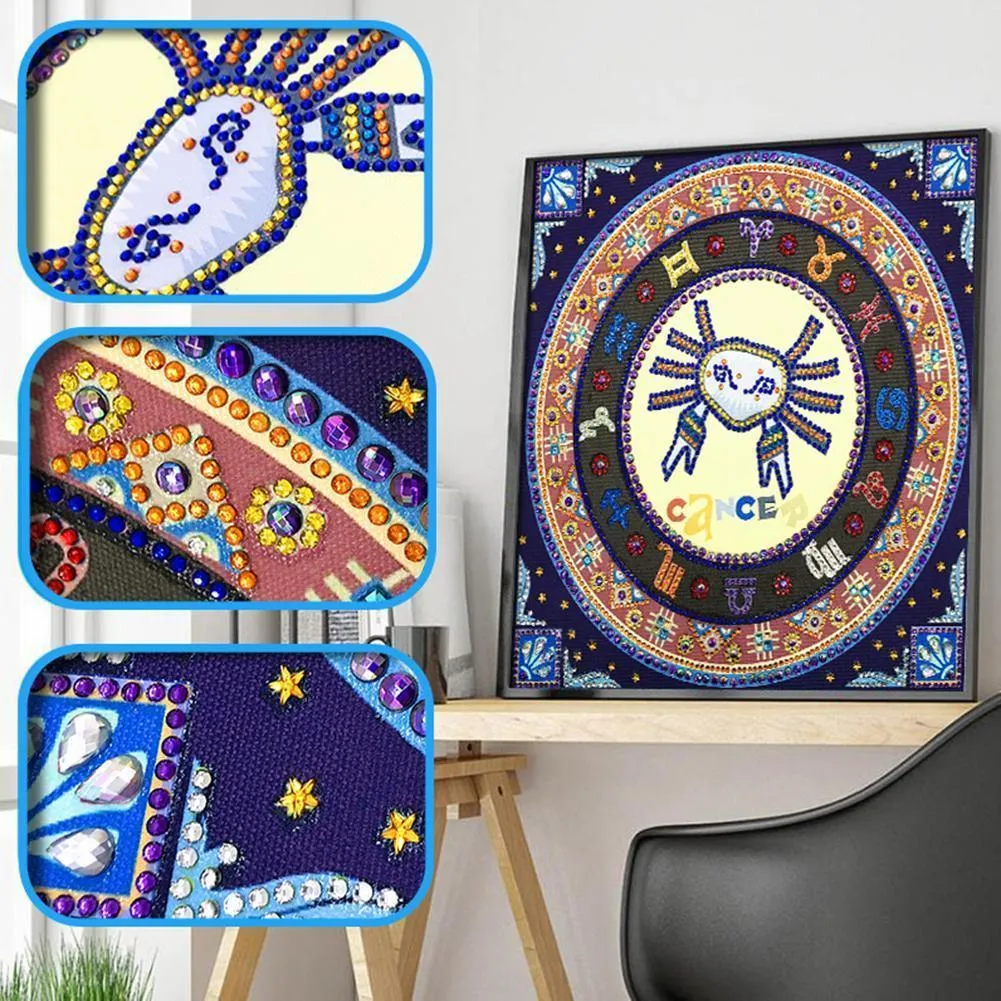 Constellation 5D DIY Special-shaped Diamond Painting