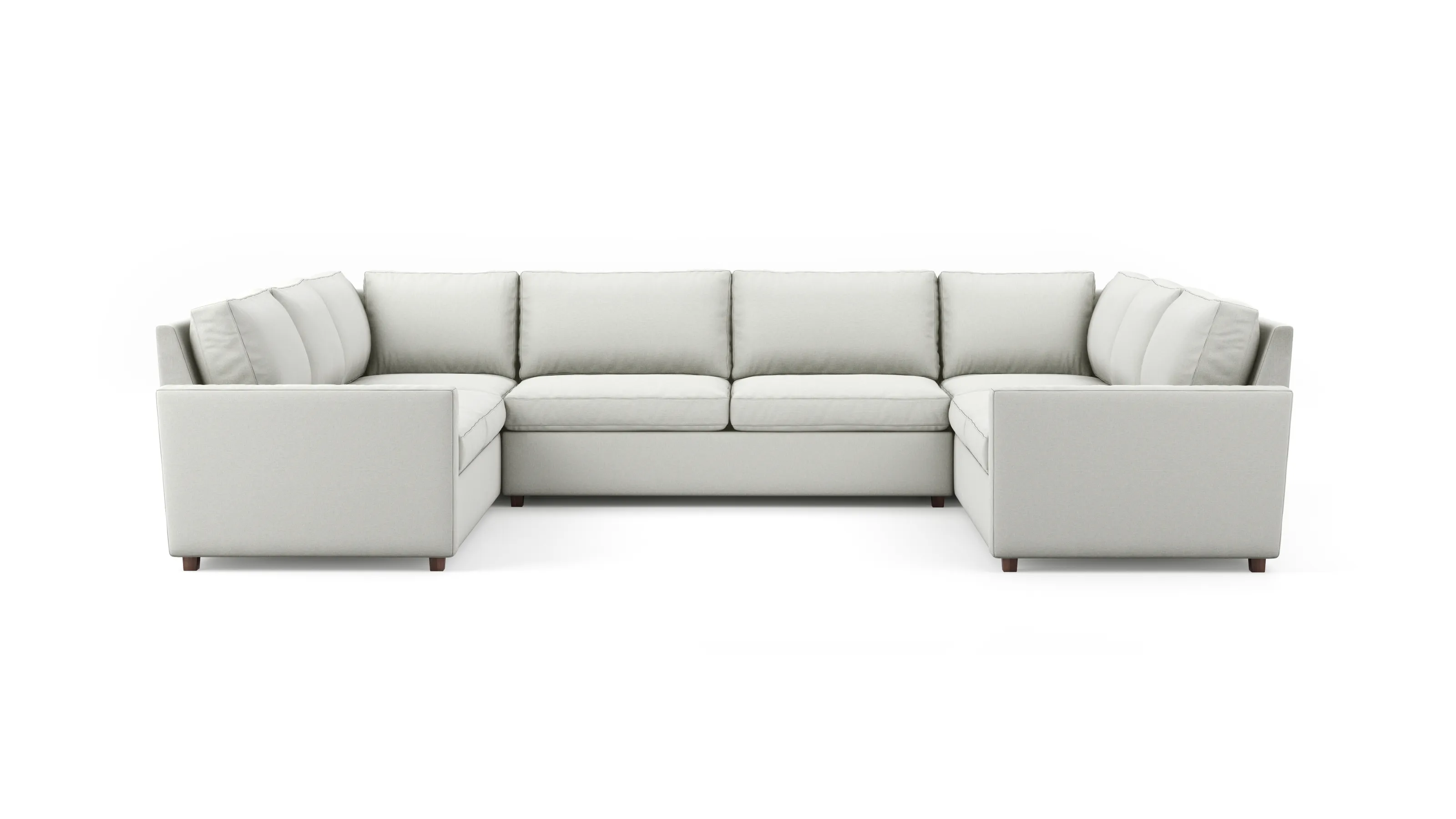 Couch Potato Lite U-Shaped Sectional (110" x 150" x 110",Standard)