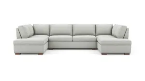 Couch Potato U-Shaped Bumper Sectional (Extra Deep) (90" x 151" x 90",Extra Deep)