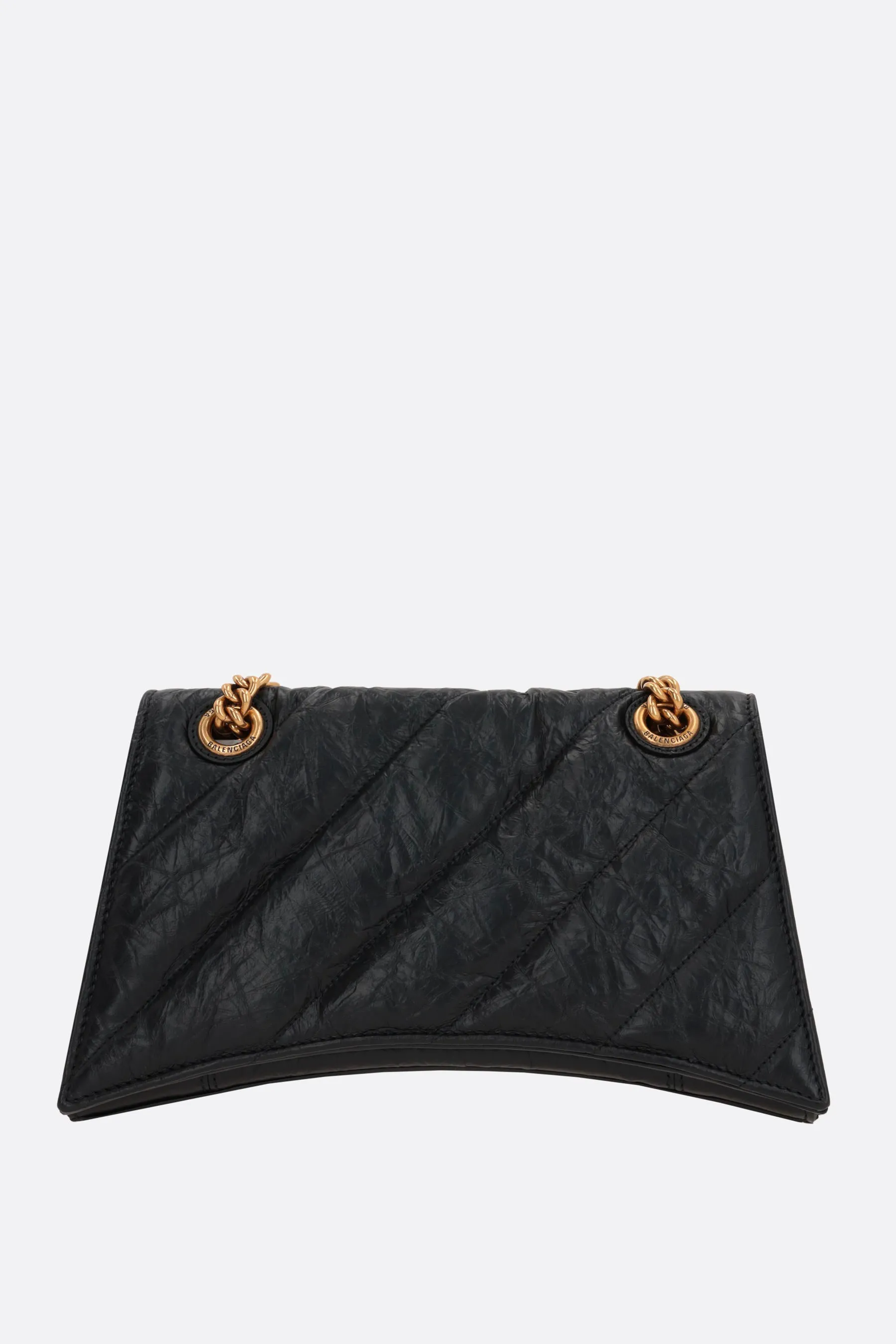 Crush small quilted leather chain bag