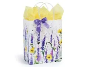 Cub Watercolor Lavender Paper Gift Bag