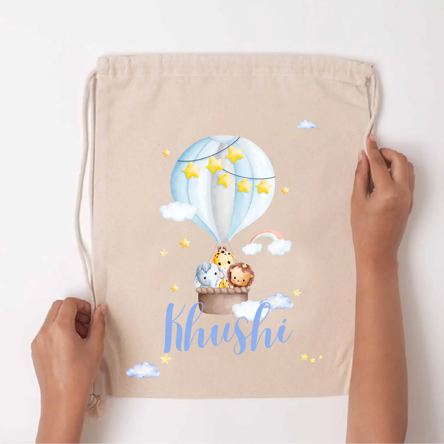 Custom Drawstring Bag - Sky Safari