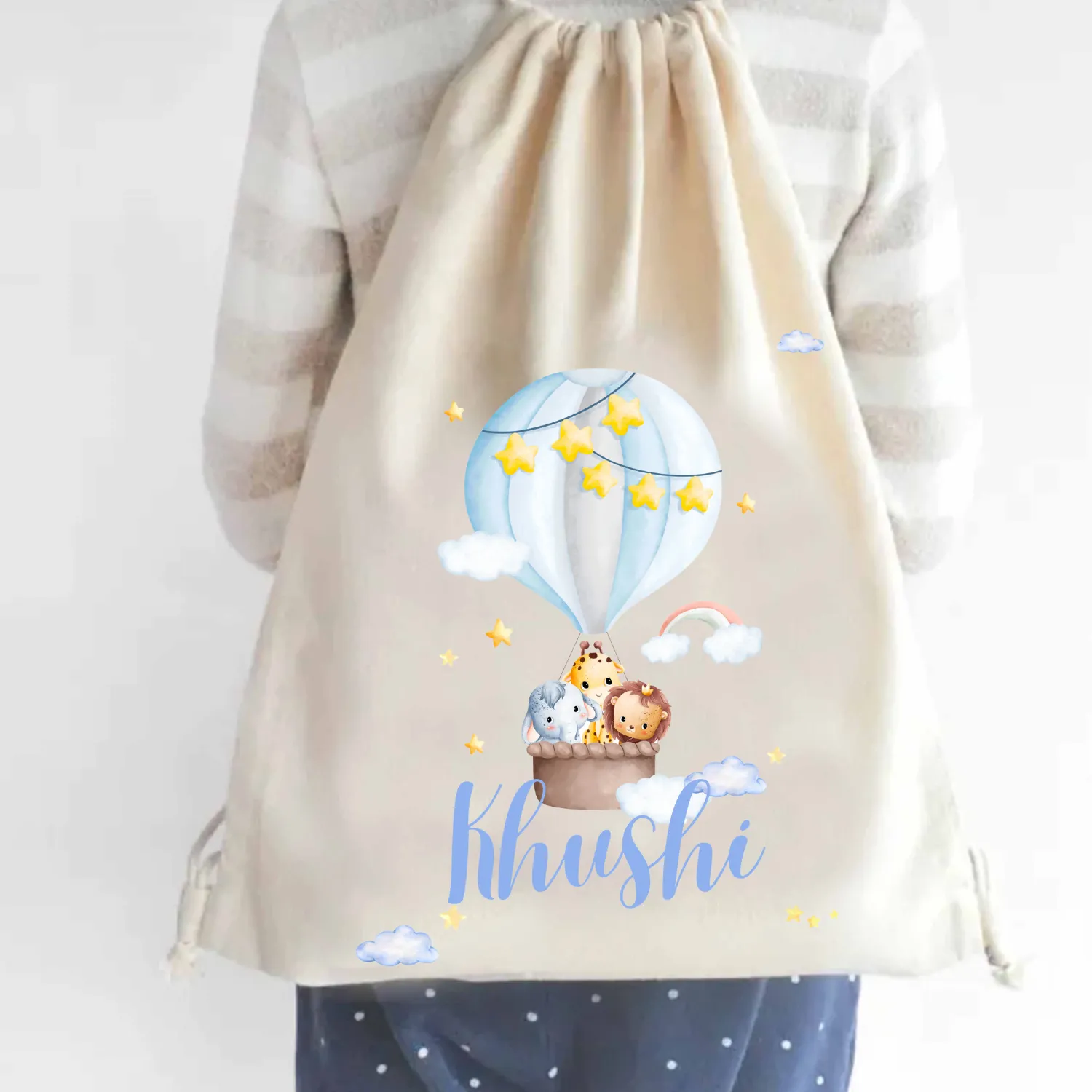 Custom Drawstring Bag - Sky Safari