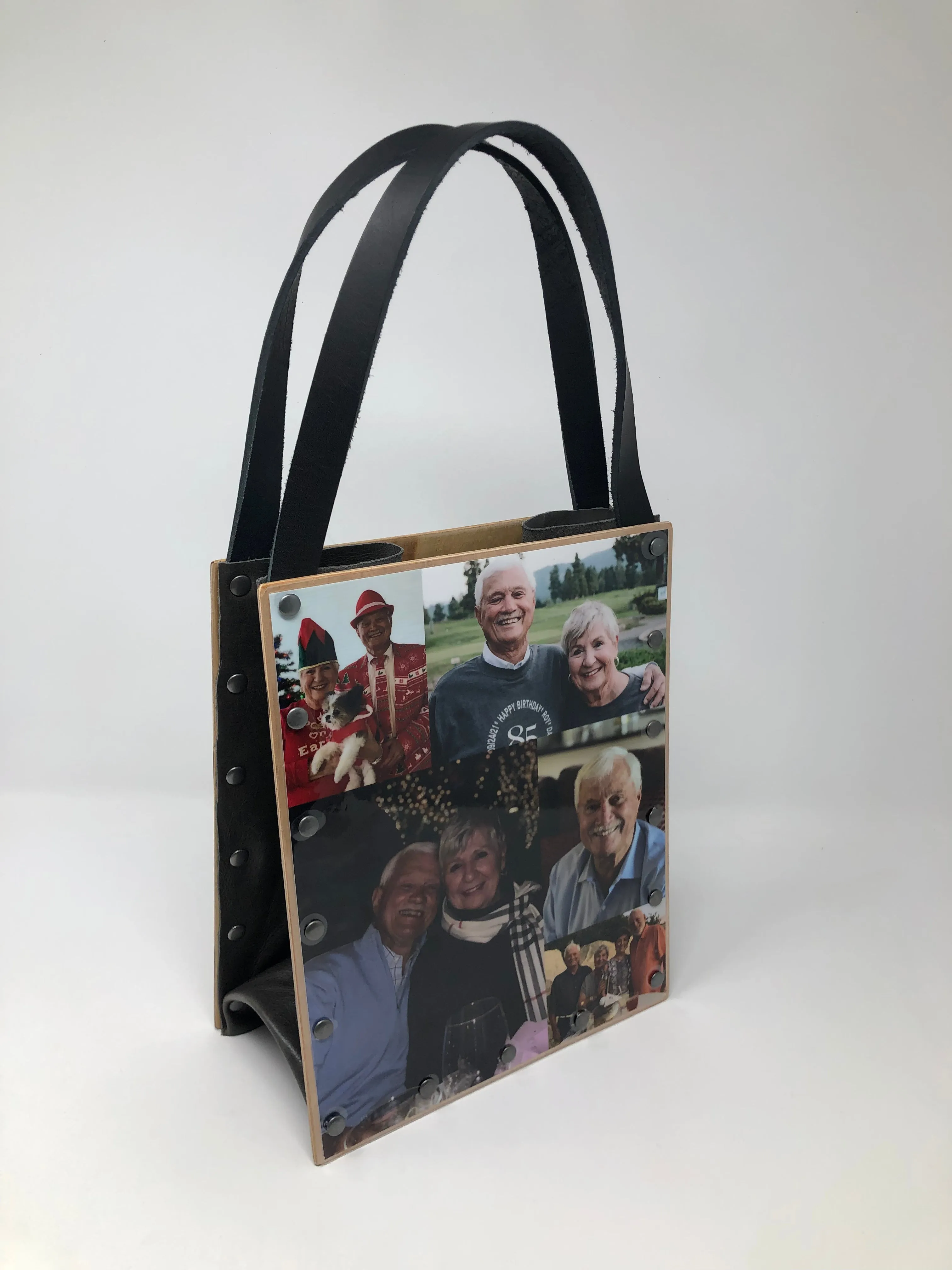 Custom KB Vintage Designs Purse - Family Picture Collage