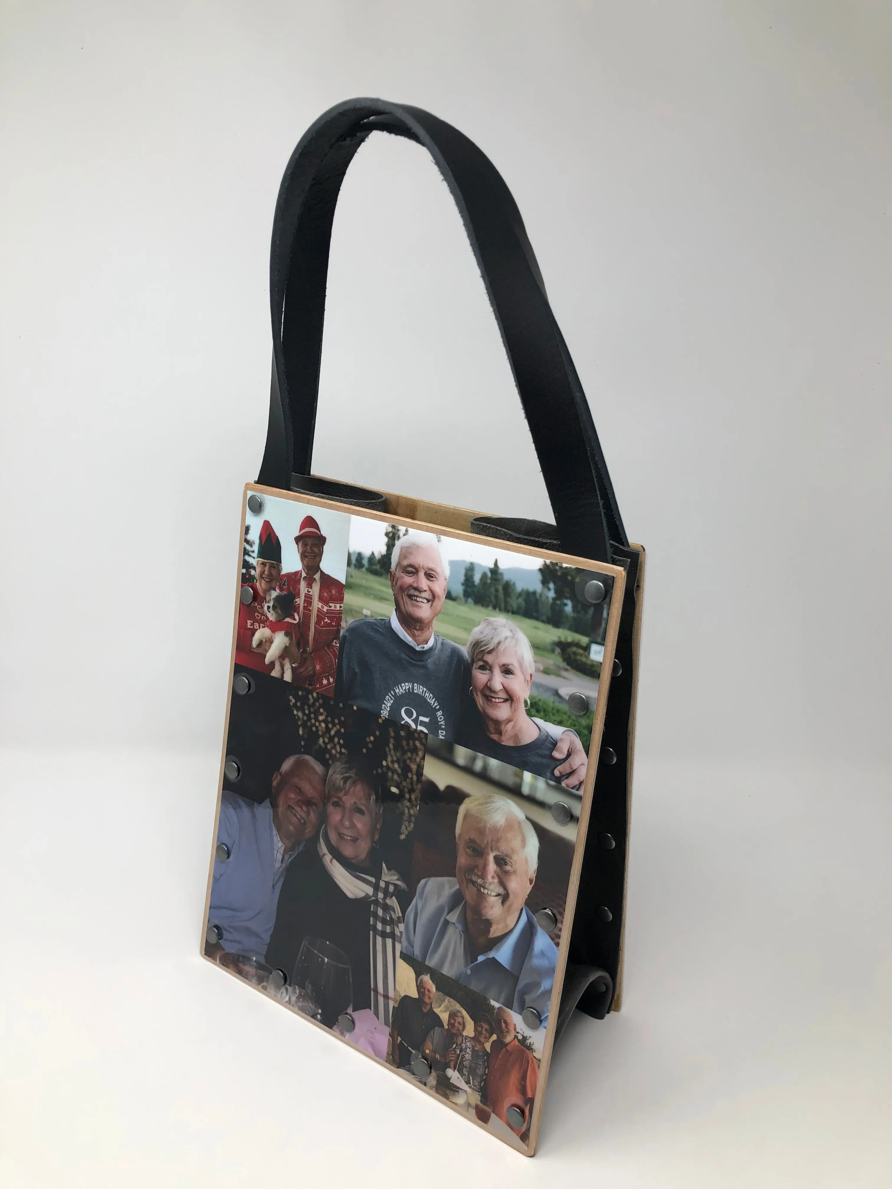 Custom KB Vintage Designs Purse - Family Picture Collage