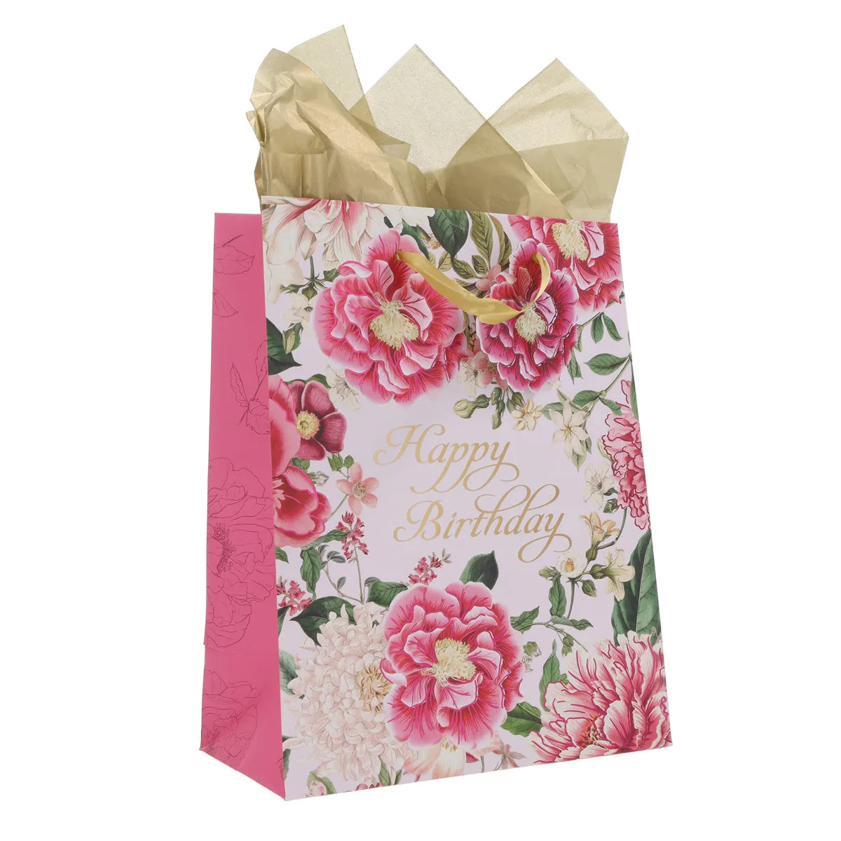 Delight Yourself in the Lord - Happy Birthday Medium Gift Bag with Gift Tag