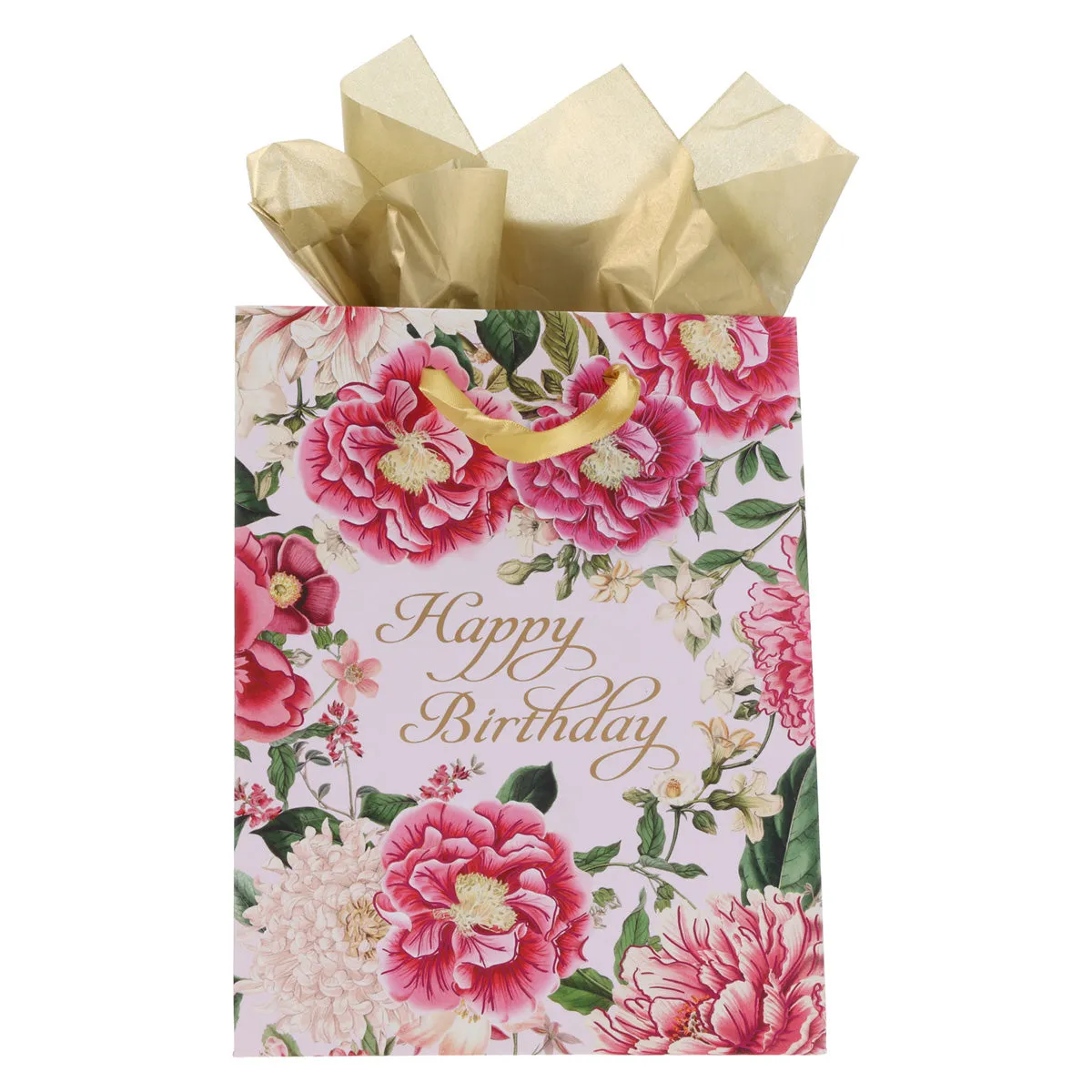 Delight Yourself in the Lord - Happy Birthday Medium Gift Bag with Gift Tag