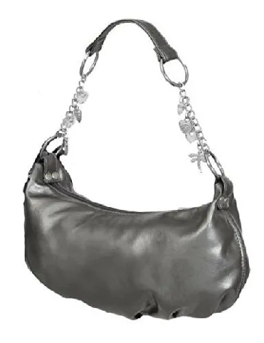 Dragon Fly Heart Charm Hobo Bag