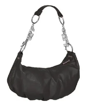 Dragon Fly Heart Charm Hobo Bag