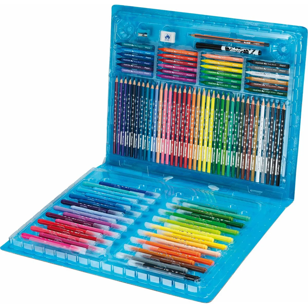 Drawing Set Maped Color'Peps Briefcase (100 Pieces)