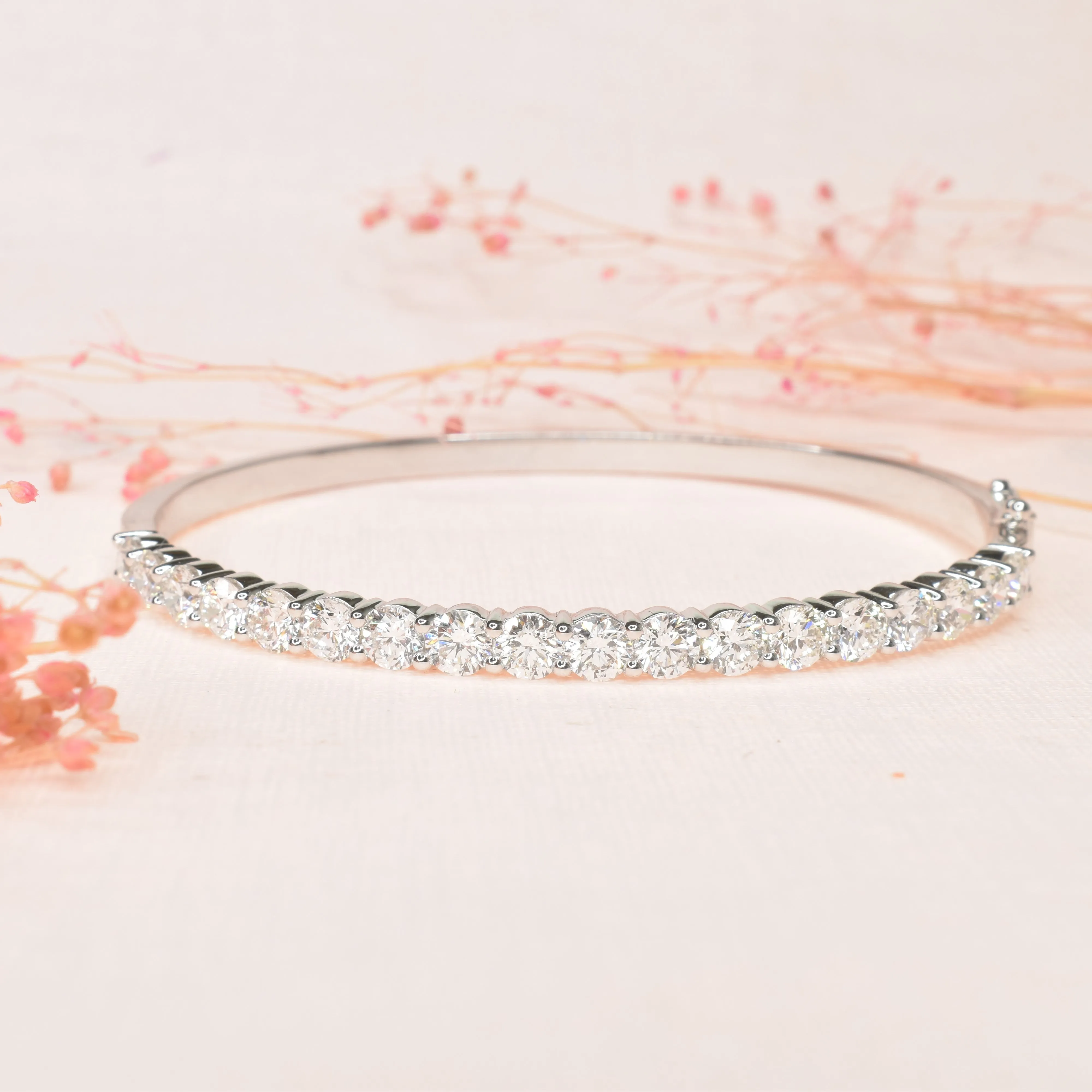 Elegant Diamond Bangle